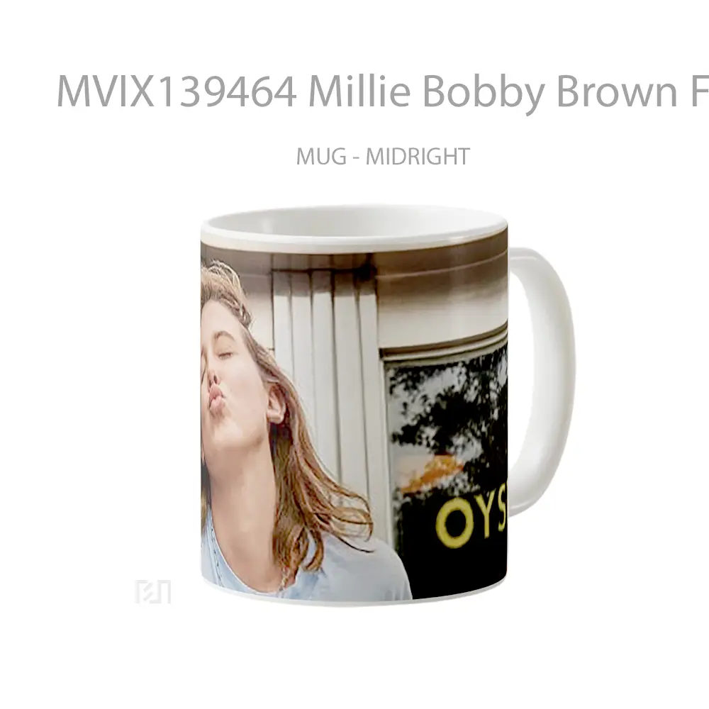 Mug Millie Bobby Brown For Pandora Gelas Keramik Unik - All-side / Desain