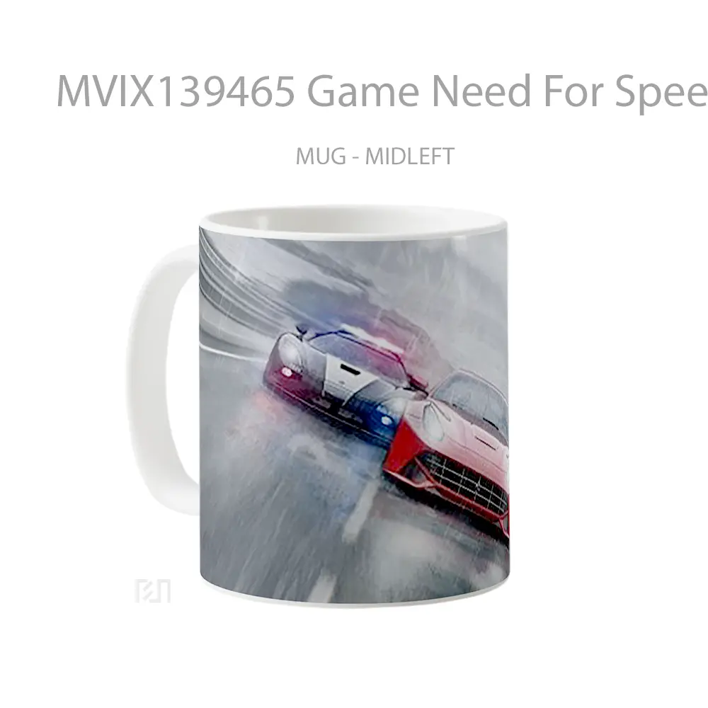 Mug Game Need For Speed Rivals Cangkir Gamer - All-side / Desain