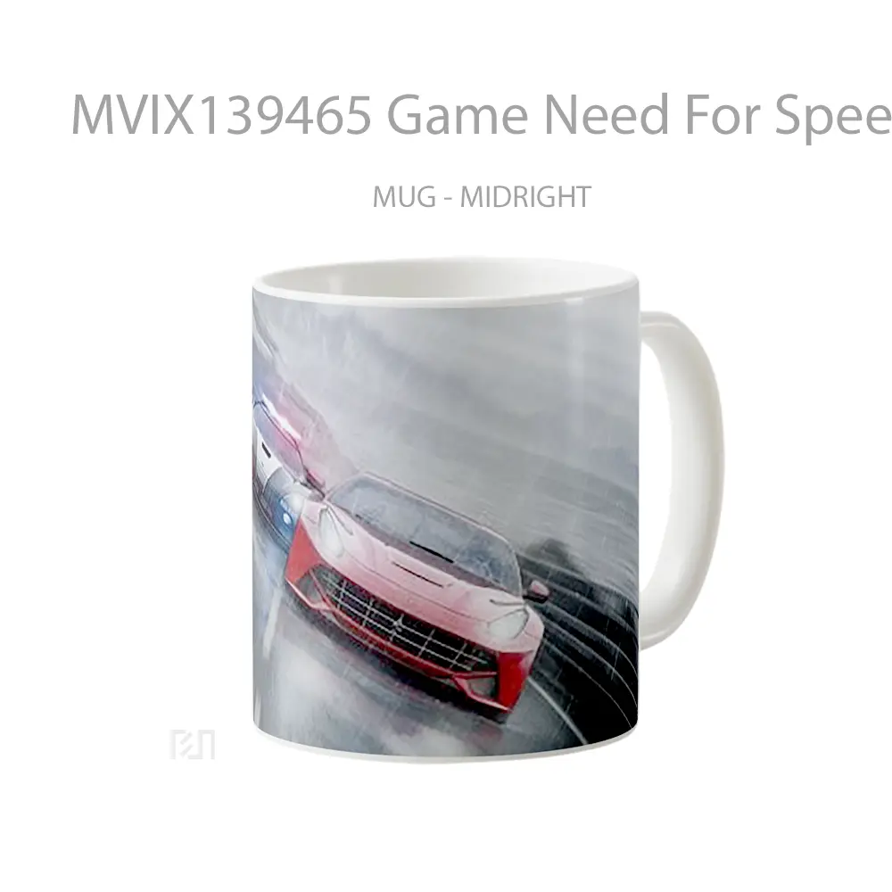 Mug Game Need For Speed Rivals Cangkir Gamer - All-side / Desain