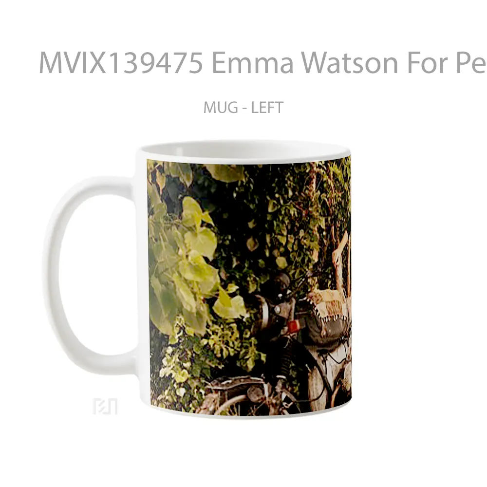 Mug Emma Watson For People Gelas Selebriti - All-side / Desain