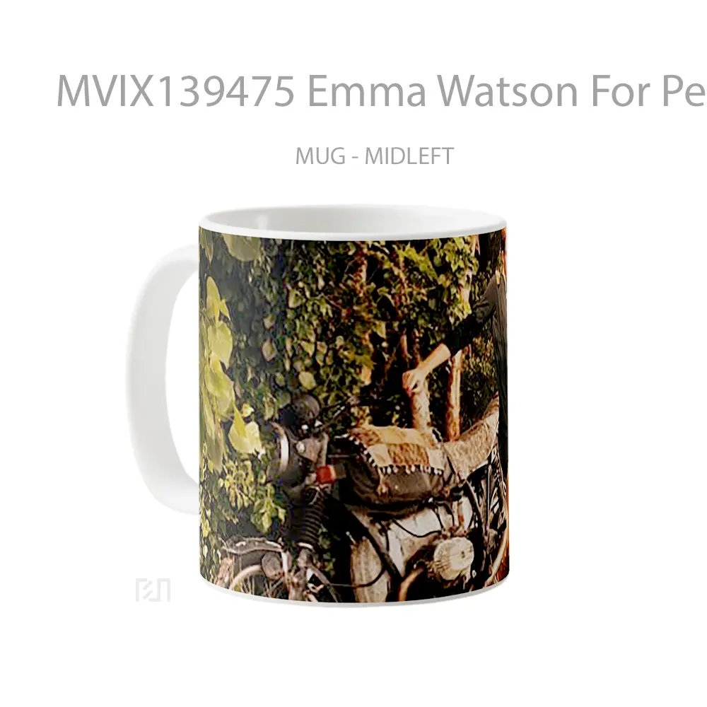 Mug Emma Watson For People Gelas Selebriti - All-side / Desain