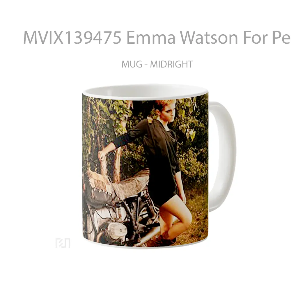 Mug Emma Watson For People Gelas Selebriti - All-side / Desain