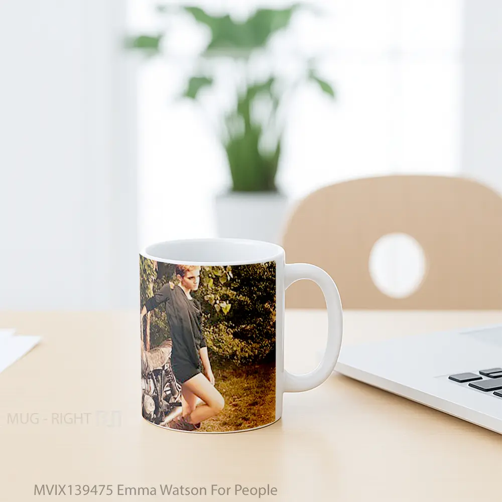 Mug Emma Watson For People Gelas Selebriti - All-side / Desain