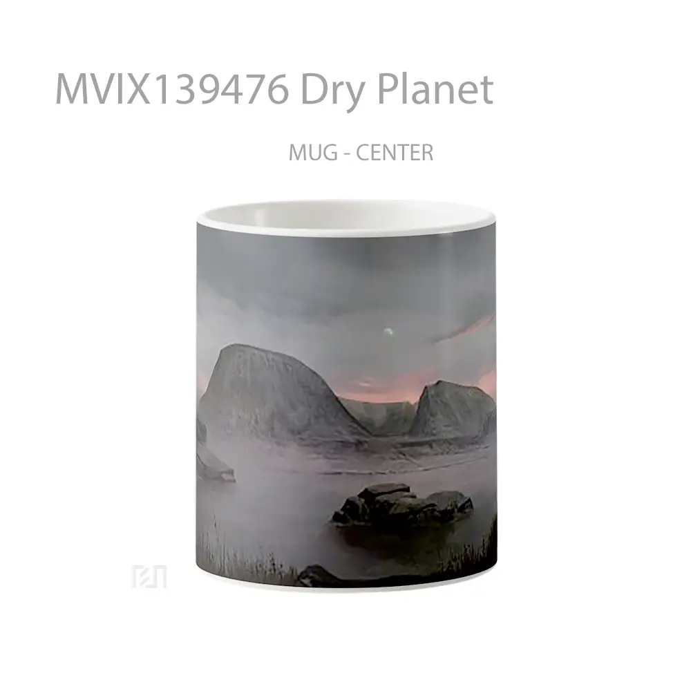 Mug Dry Planet Gelas Astronomi