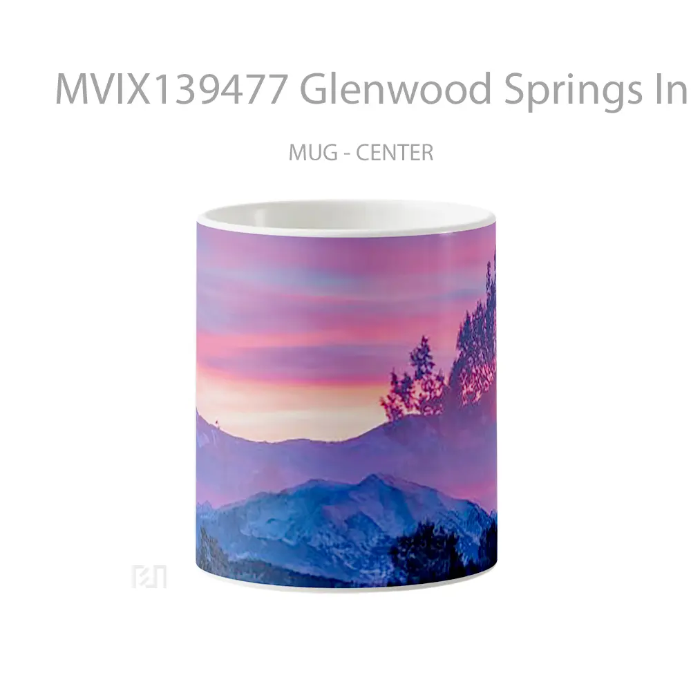 Mug Glenwood Springs In Colorado Gelas Keramik Unik