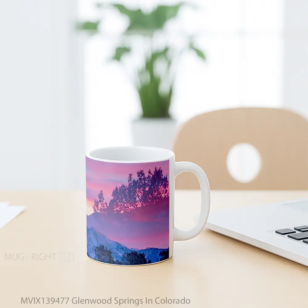 Mug Glenwood Springs In Colorado Gelas Keramik Unik - All-side / Desain