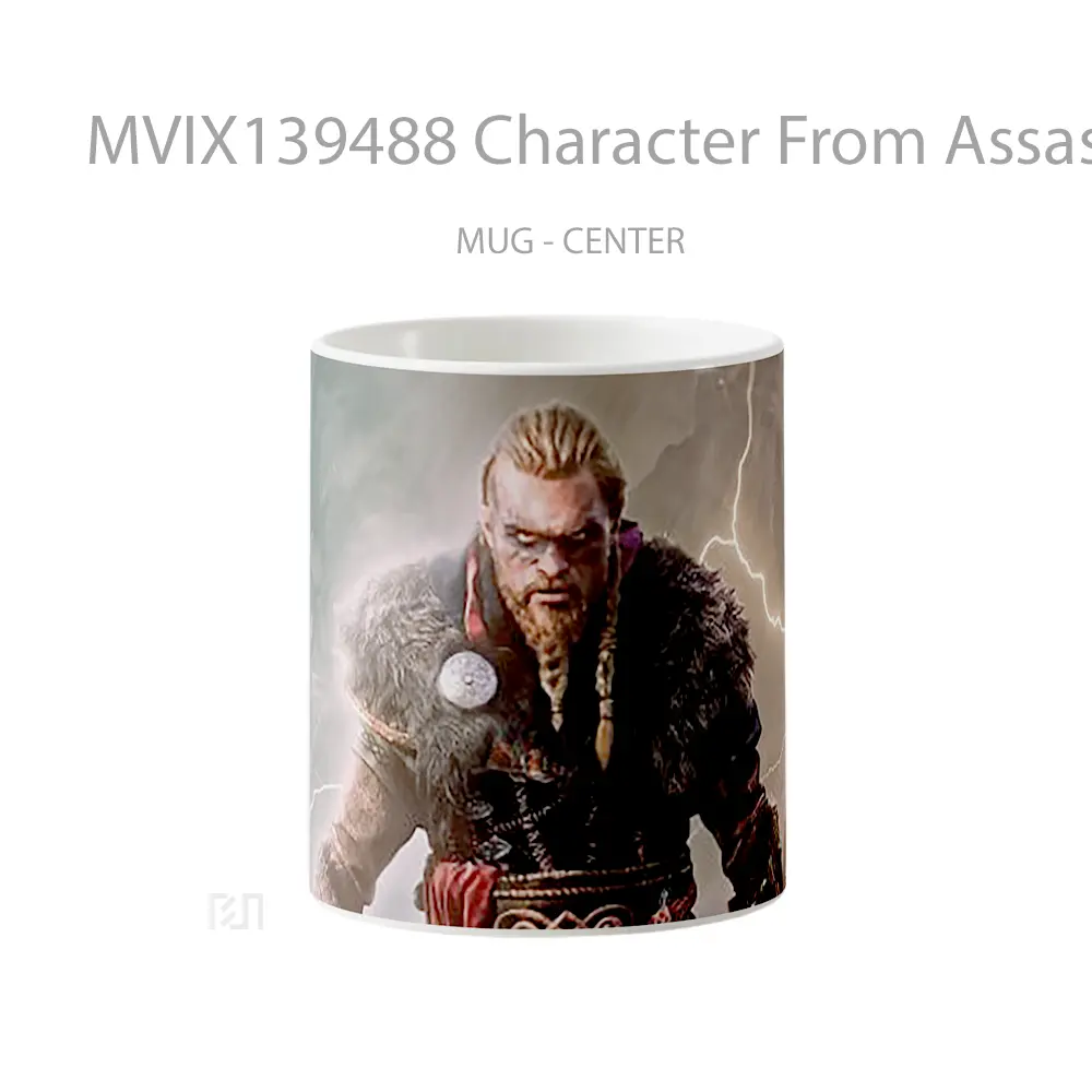 Mug Character From Assassins Creed Valhalla 2020 Cangkir Gamer
