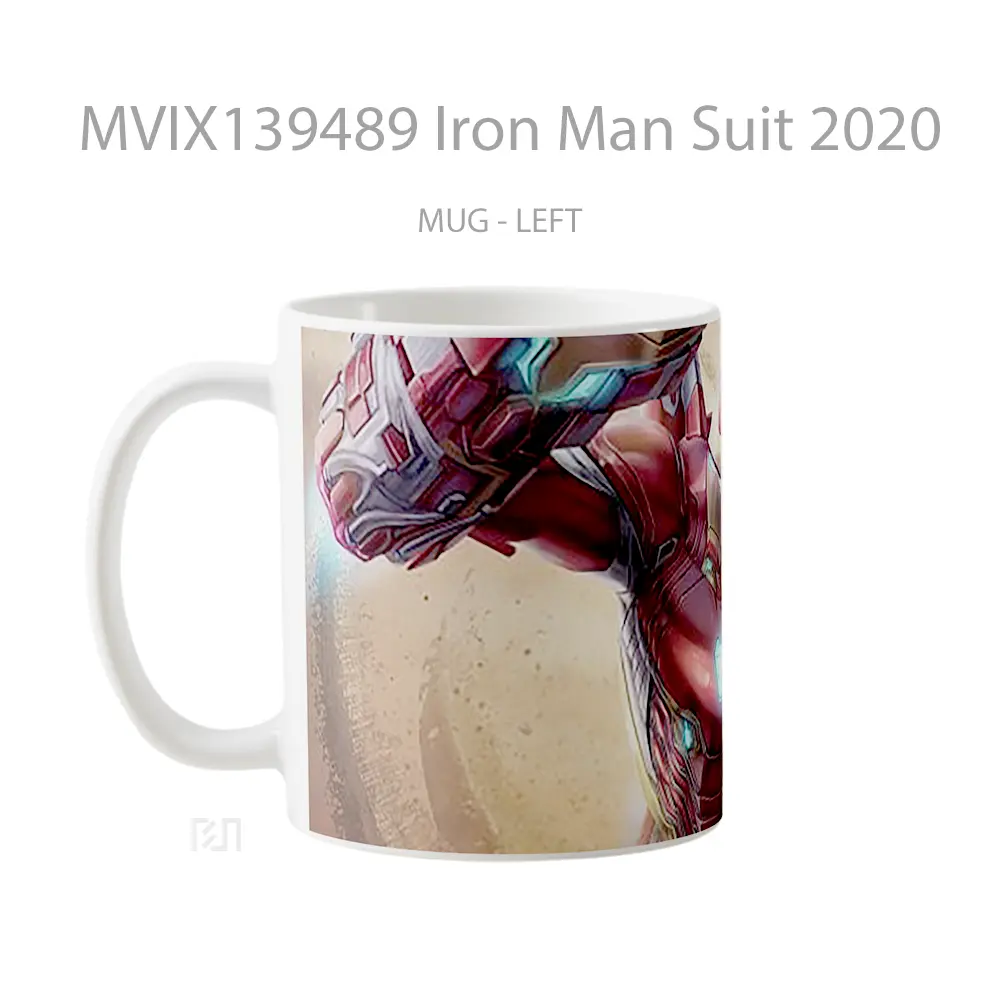 Mug Iron Man Suit 2020 Gelas Superhero - All-side / Desain