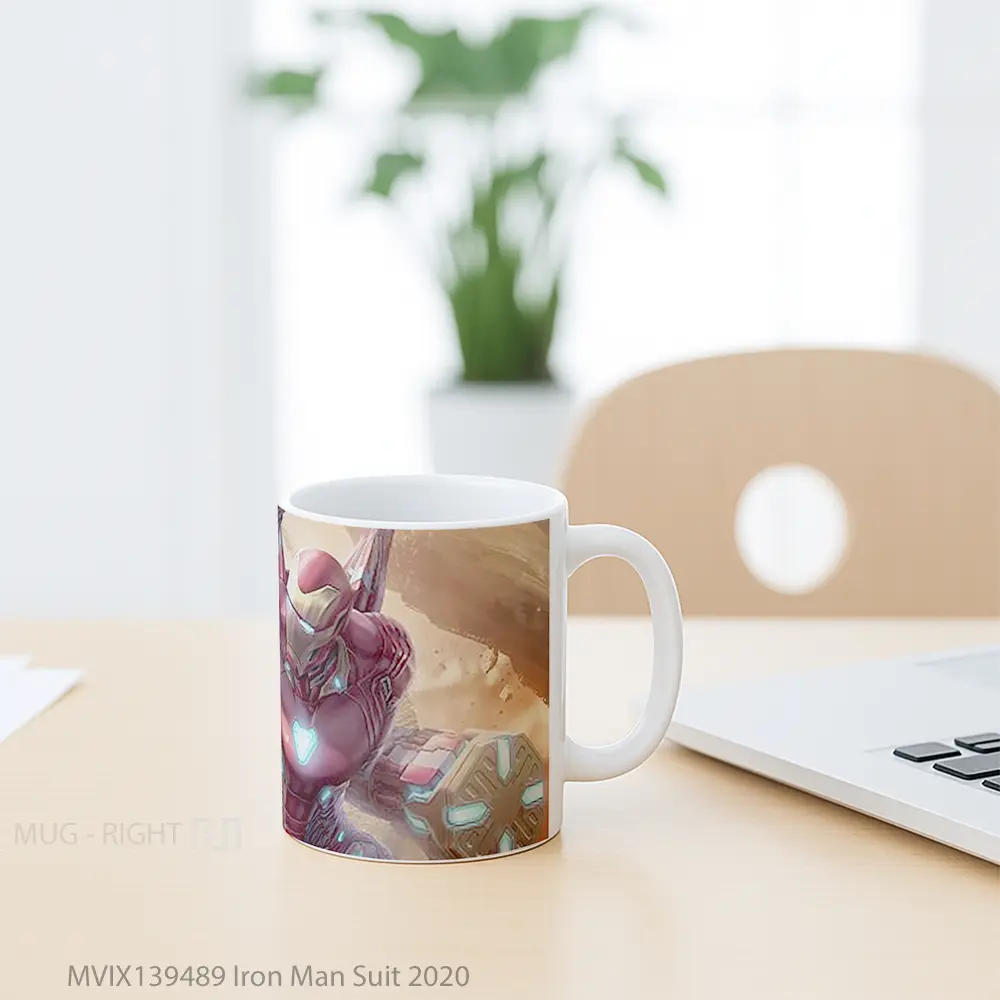 Mug Iron Man Suit 2020 Gelas Superhero - All-side / Desain