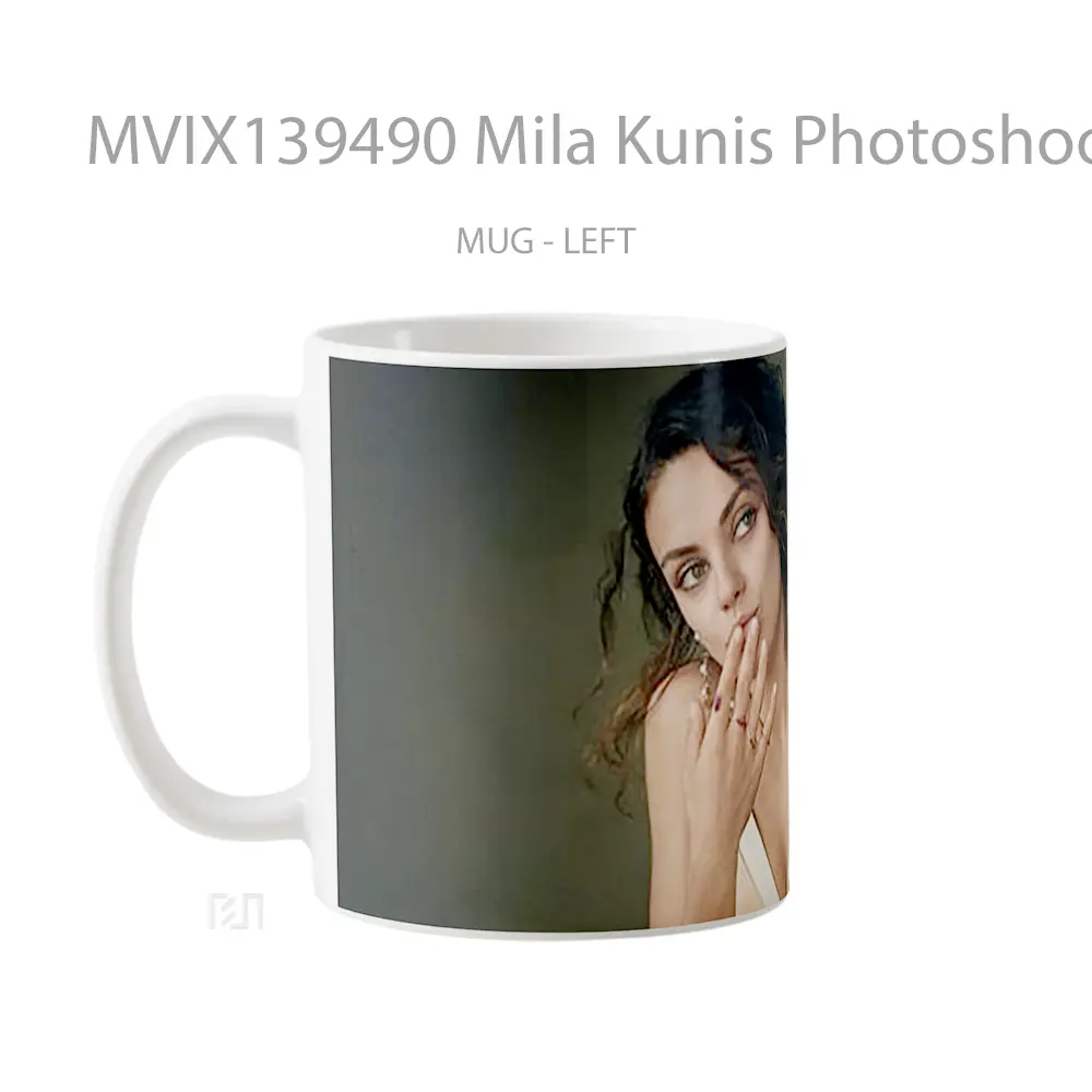Mug Mila Kunis Photoshoot Gelas Keramik Unik - All-side / Desain