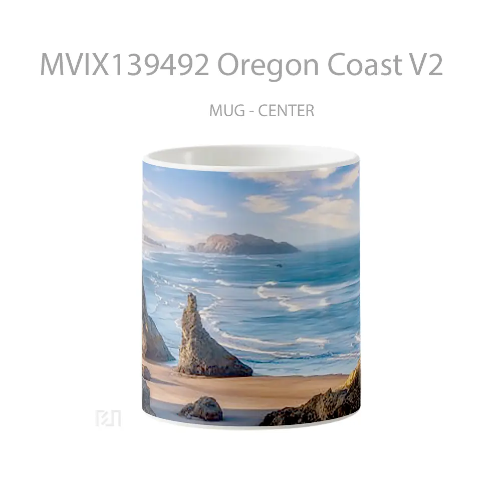 Mug Oregon Coast V2 Gelas Keramik Unik