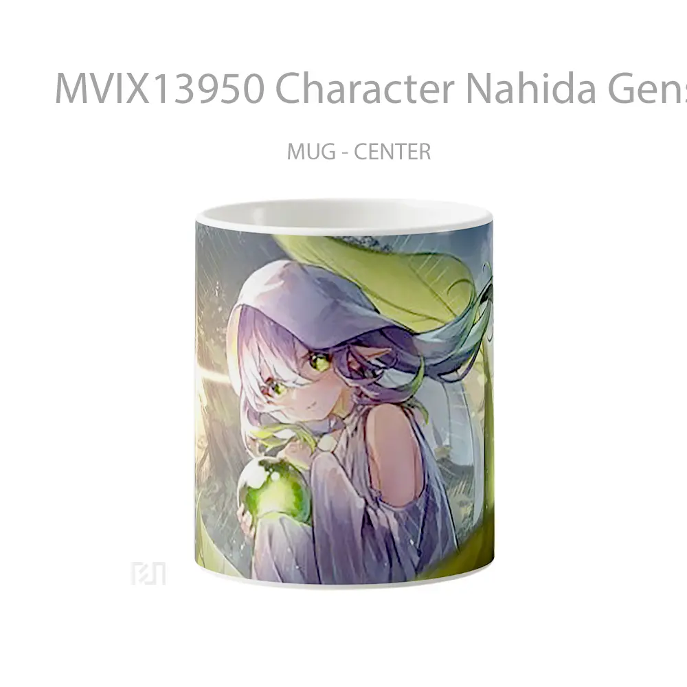 Mug Character Nahida Genshin Impact Cangkir Gamer