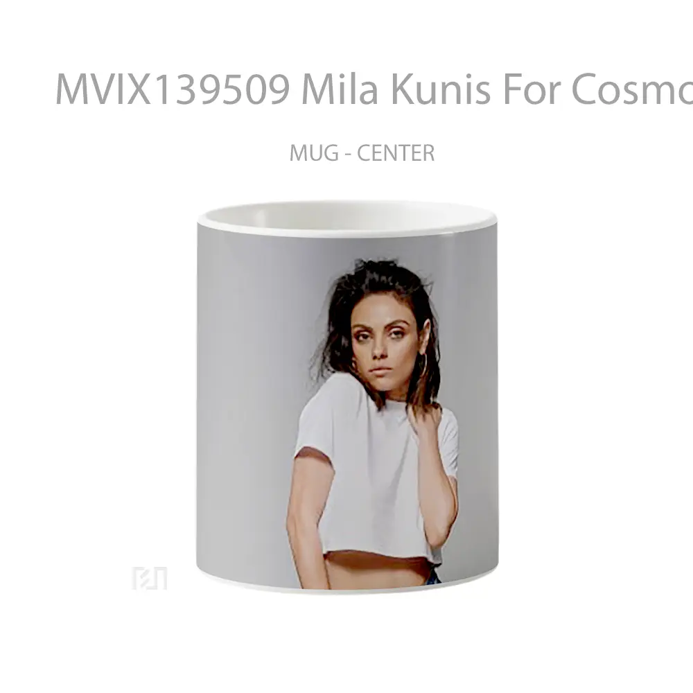 Mug Mila Kunis For Cosmopolitan Magazine Gelas Keramik Unik