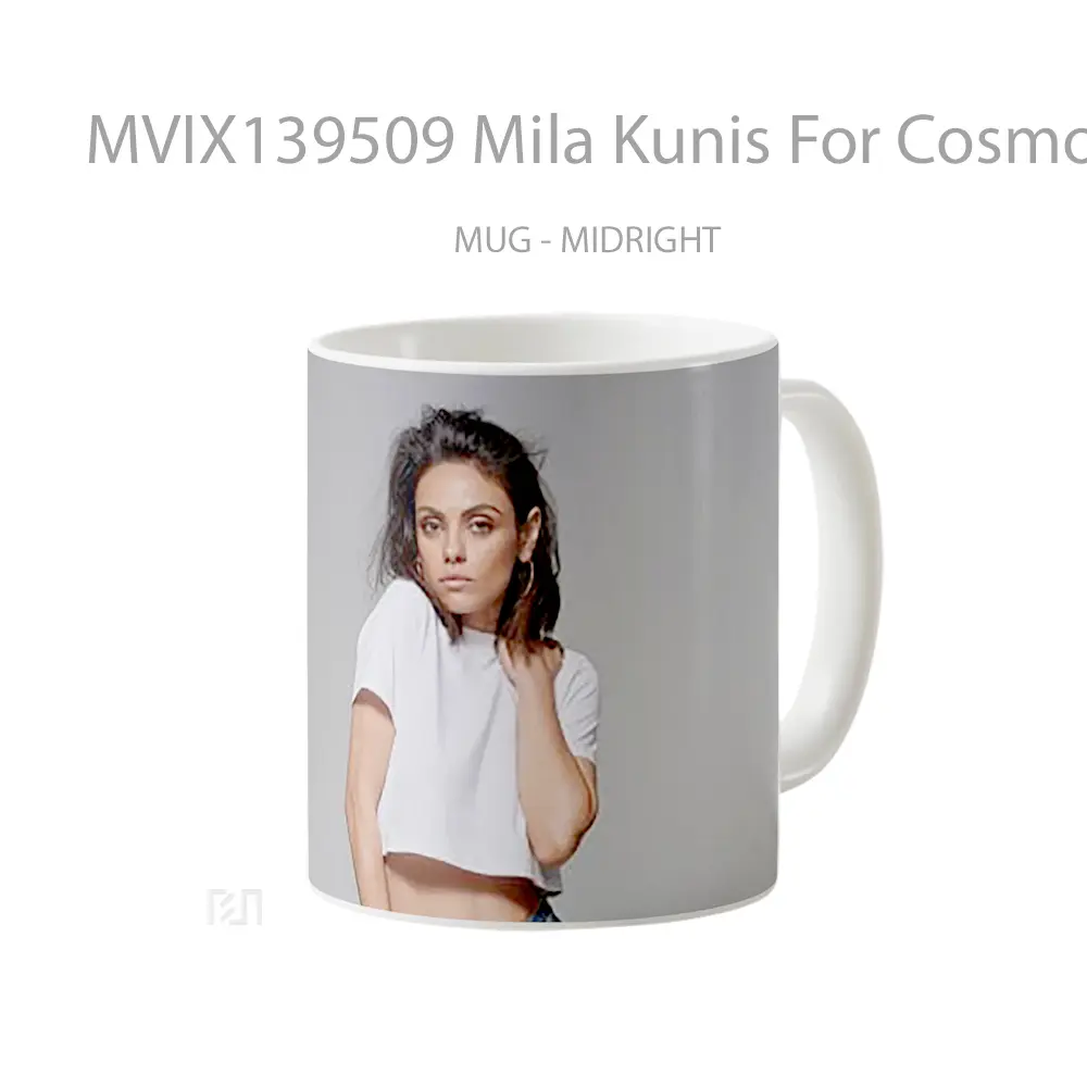 Mug Mila Kunis For Cosmopolitan Magazine Gelas Keramik Unik - All-side / Desain