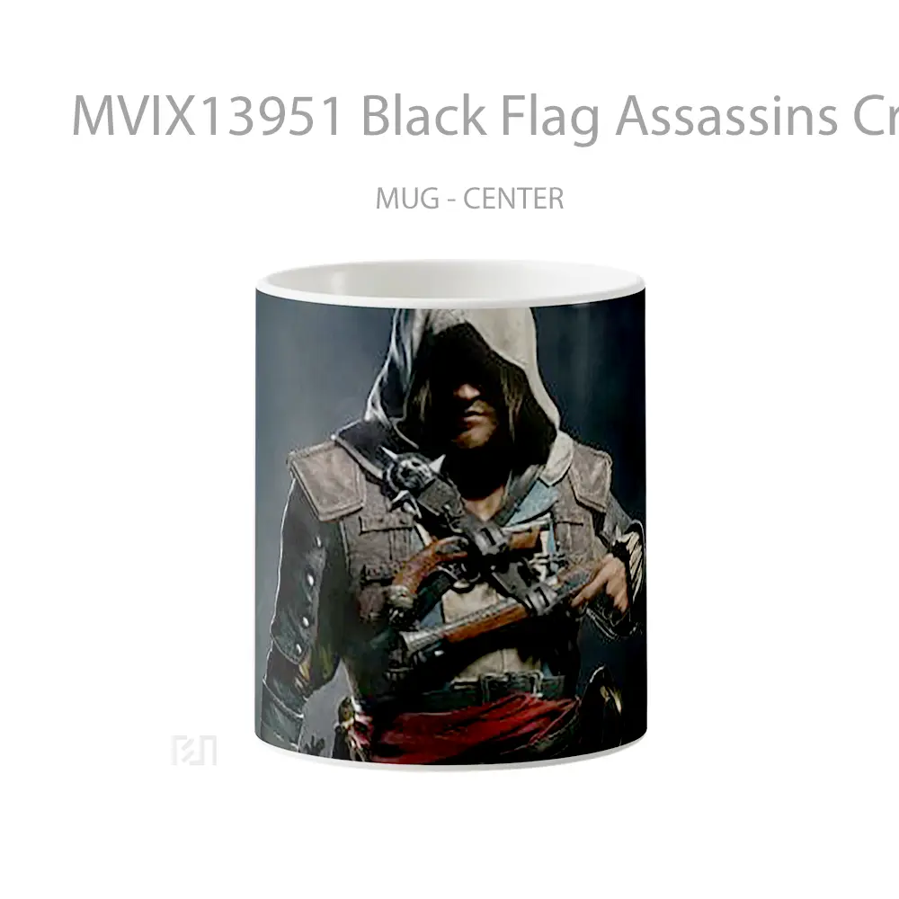 Mug Black Flag Assassins Creed 4 Cangkir Gamer