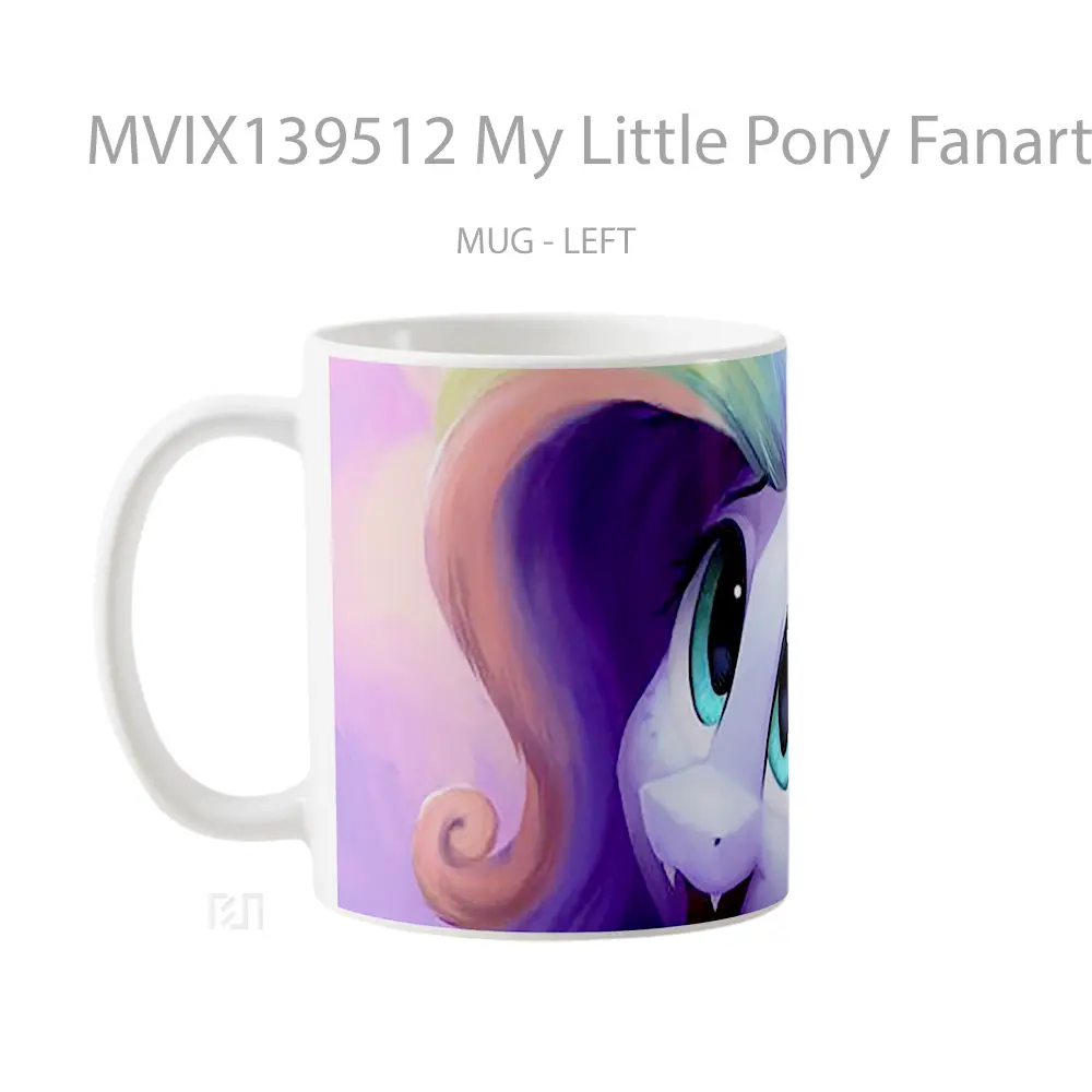 Mug My Little Pony Fanart Gelas Keramik Unik - All-side / Desain