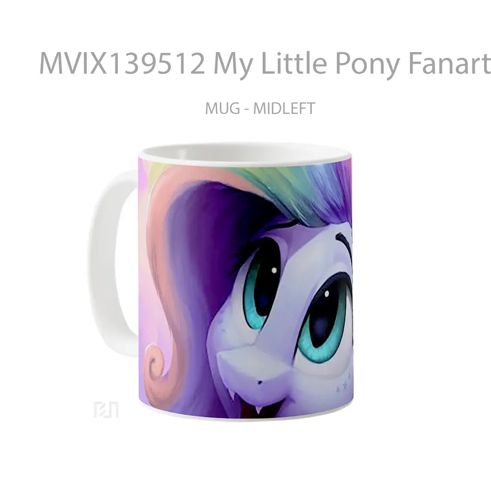 Mug My Little Pony Fanart Gelas Keramik Unik - All-side / Desain
