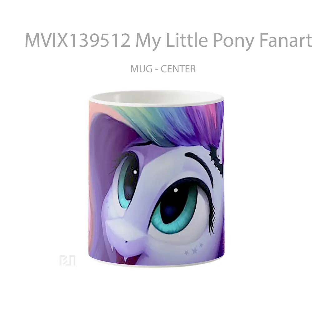 Mug My Little Pony Fanart Gelas Keramik Unik