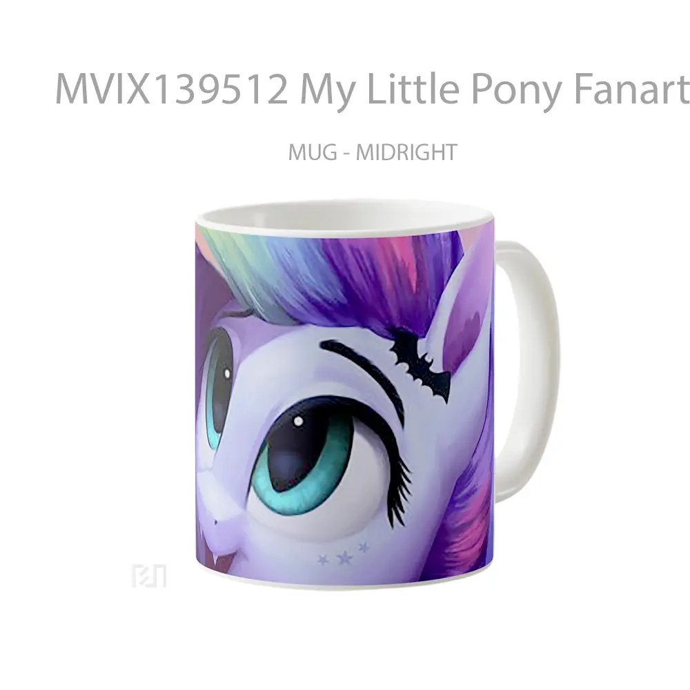 Mug My Little Pony Fanart Gelas Keramik Unik - All-side / Desain