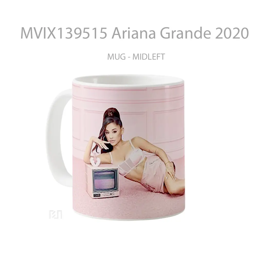 Mug Ariana Grande 2020 Gelas Selebriti - All-side / Desain