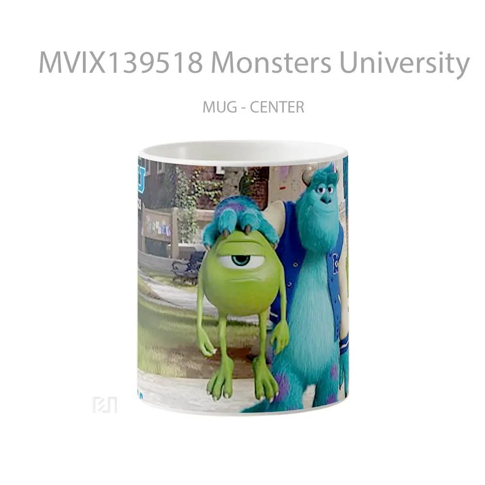 Mug Monsters University Gelas Keramik Unik