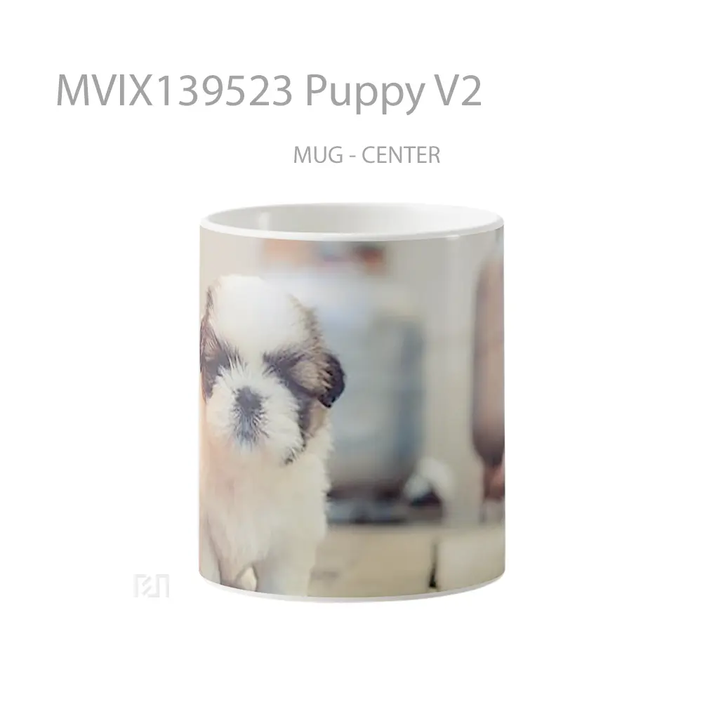 Mug Puppy V2 Gelas Hewan Lucu