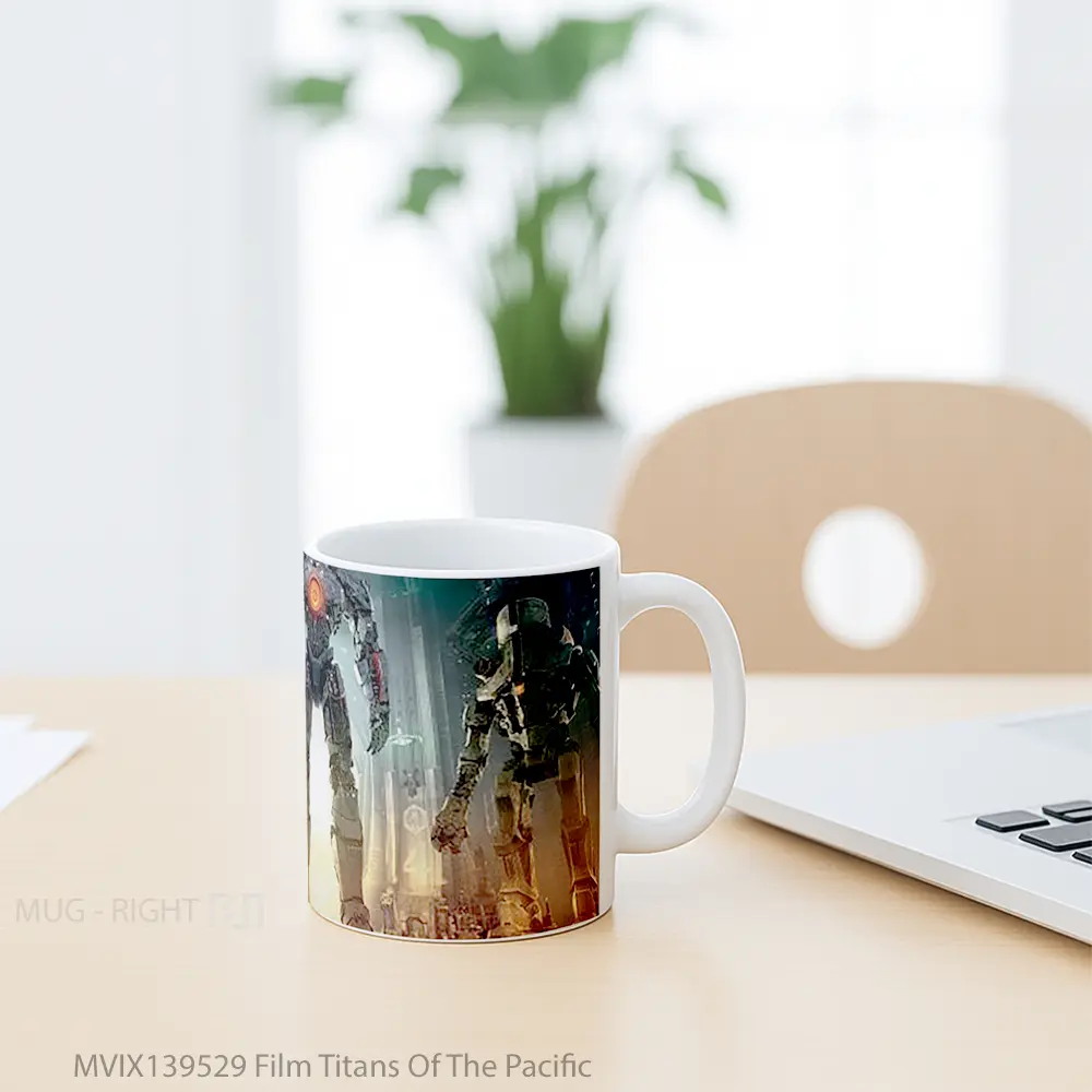 Mug Film Titans Of The Pacific Gelas Film - All-side / Desain