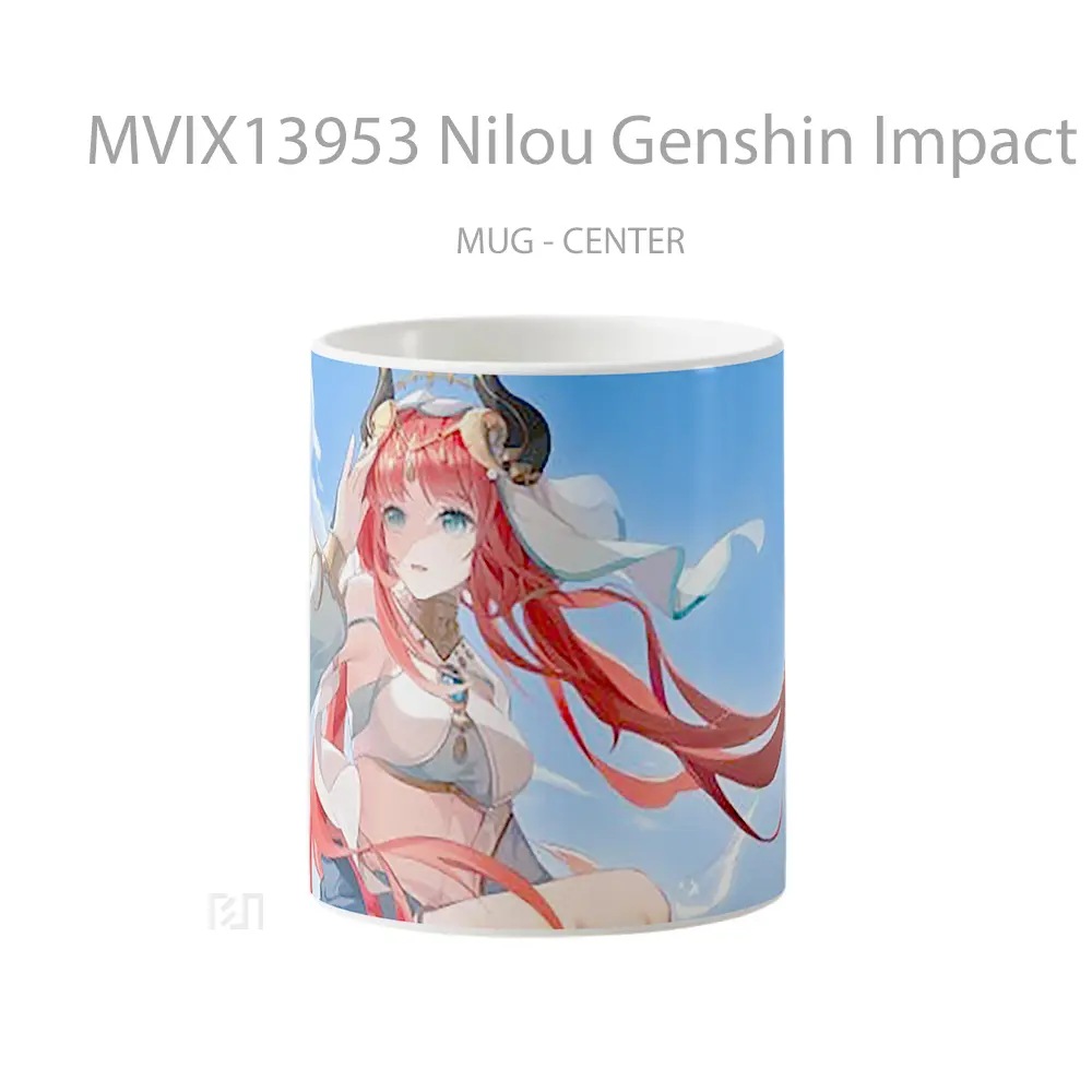 Mug Nilou Genshin Impact Cangkir Gamer