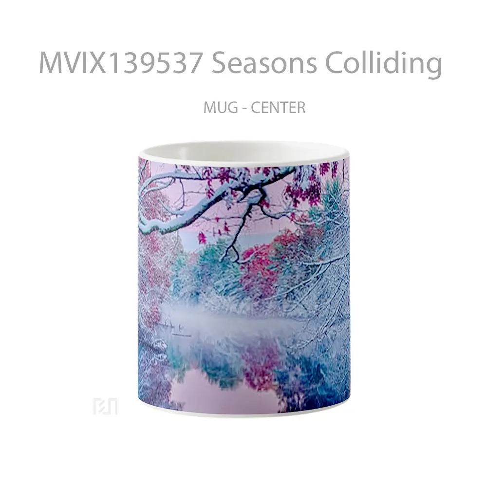 Mug Seasons Colliding Gelas Keramik Unik
