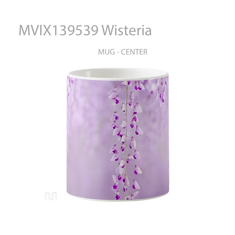 Mug Wisteria Gelas Keramik Unik