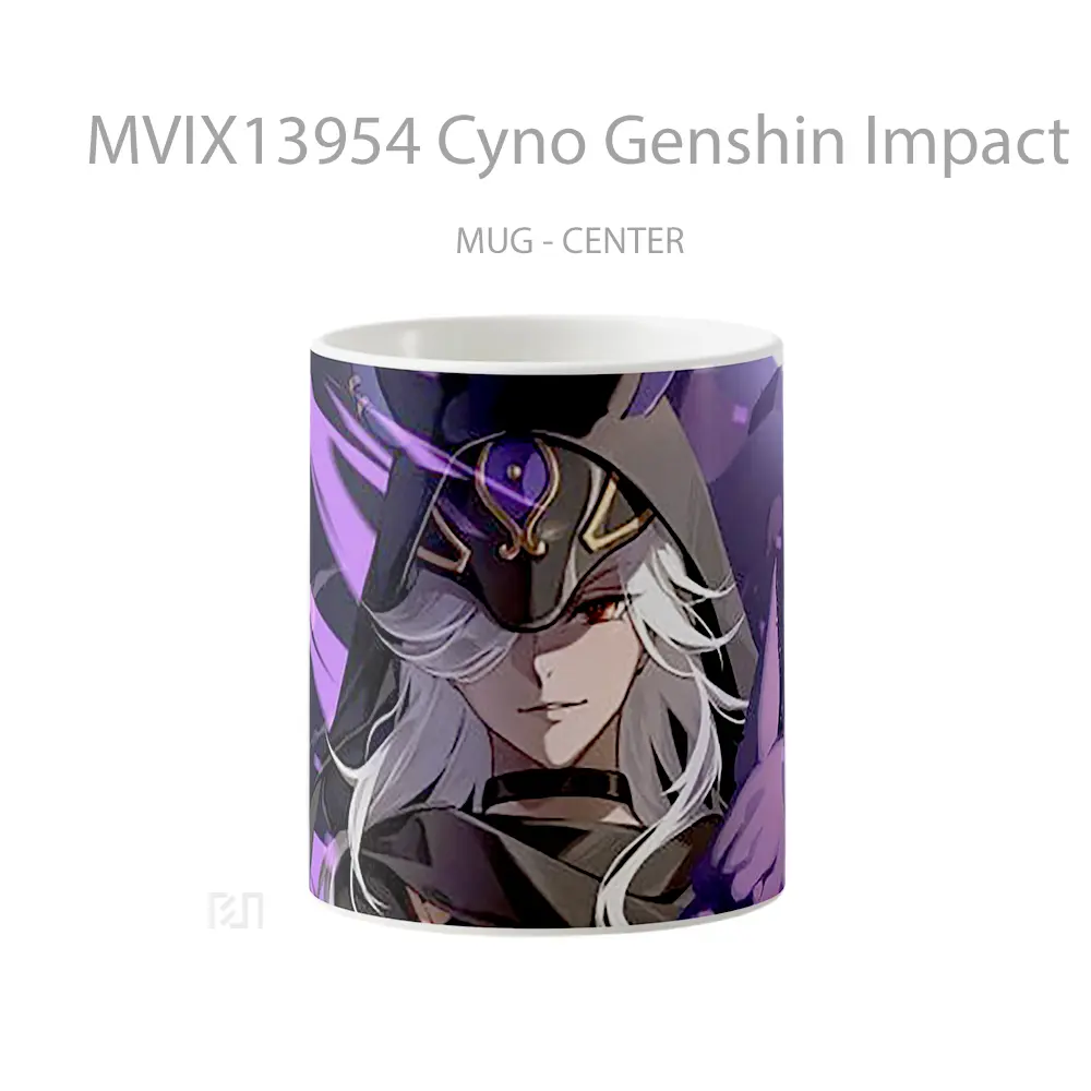 Mug Cyno Genshin Impact Cangkir Gamer