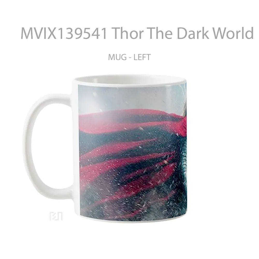 Mug Thor The Dark World Gelas Superhero - All-side / Desain