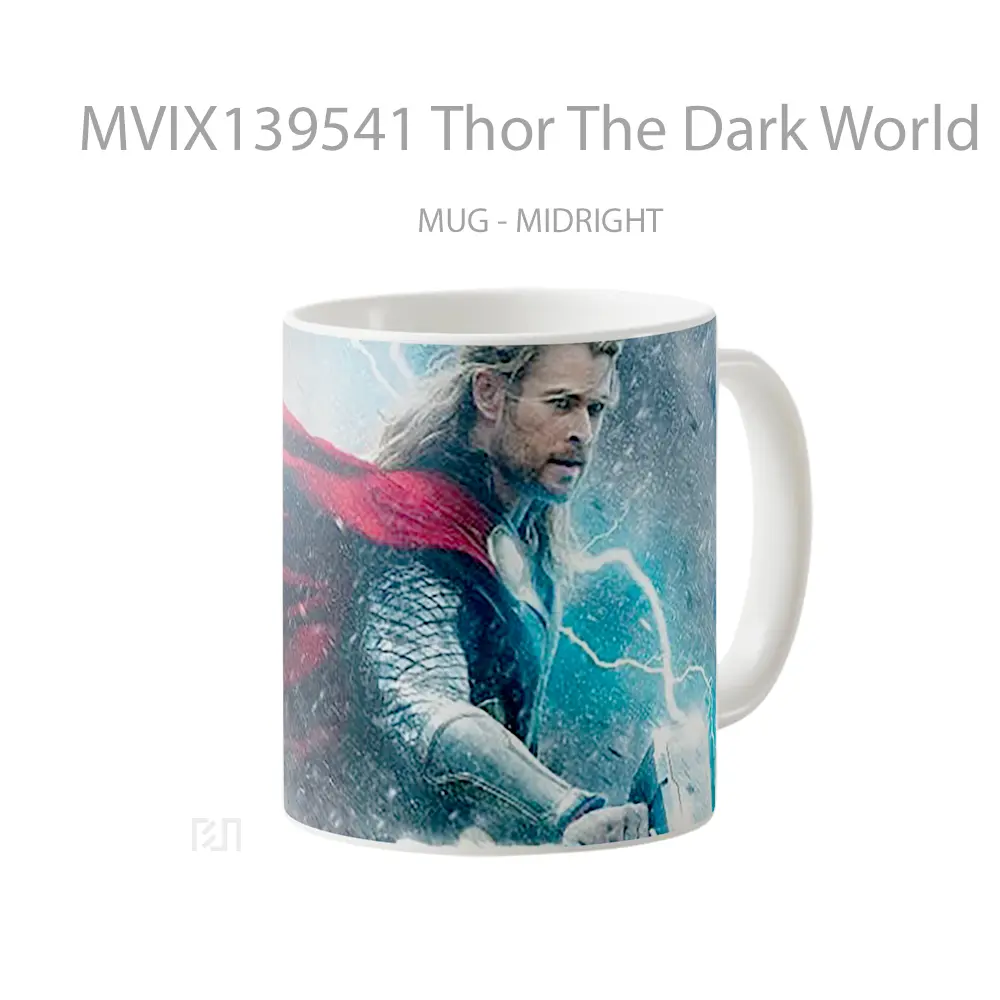 Mug Thor The Dark World Gelas Superhero - All-side / Desain