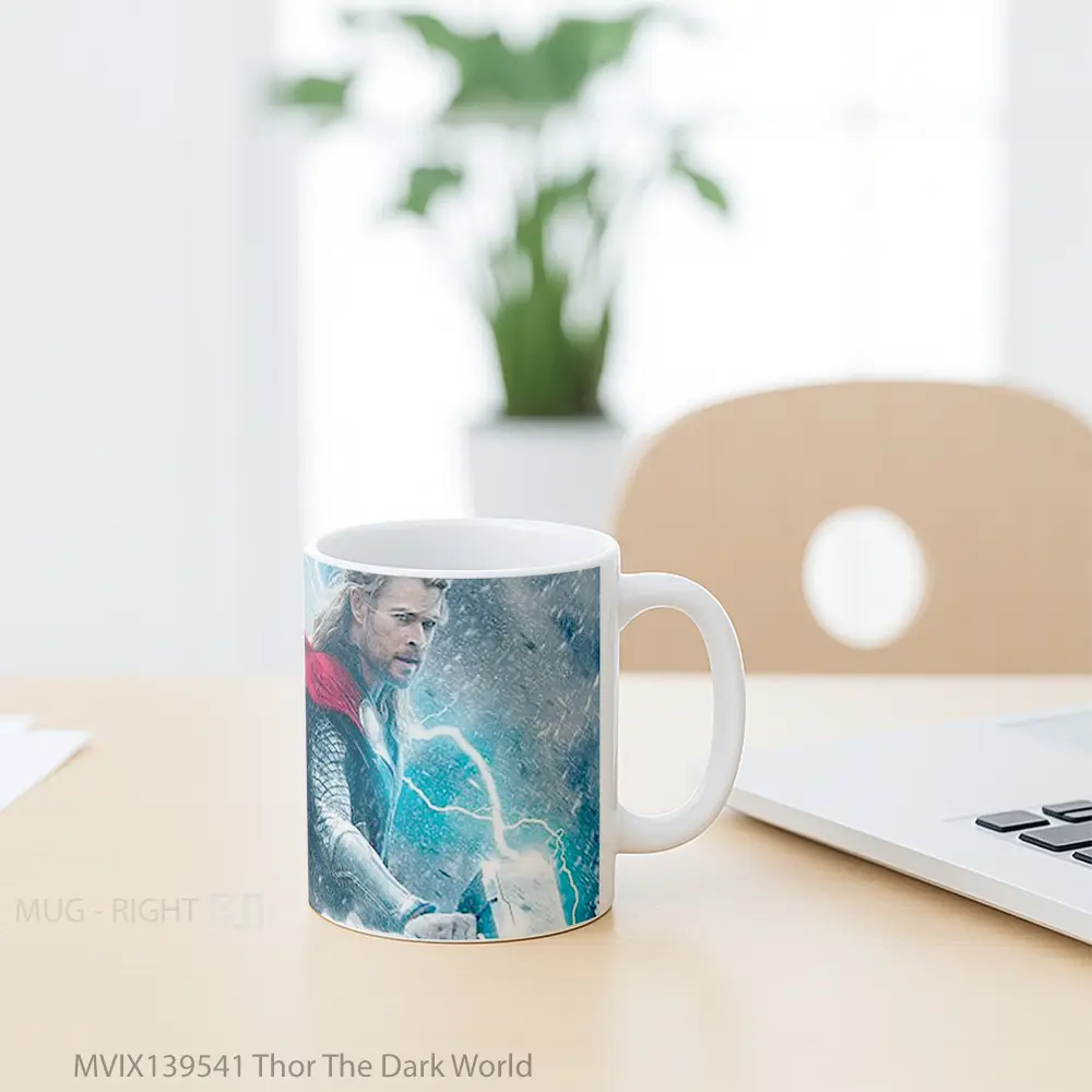 Mug Thor The Dark World Gelas Superhero - All-side / Desain