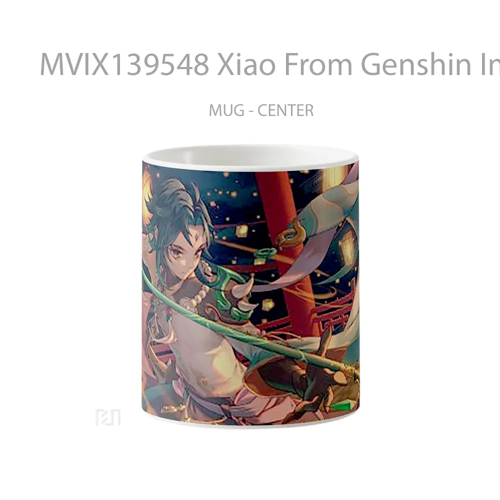 Mug Xiao From Genshin Impact Cangkir Gamer