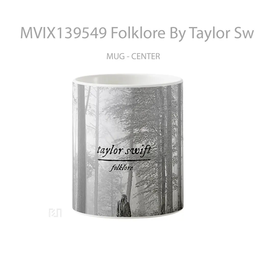 Mug Folklore By Taylor Swift Gelas Selebriti