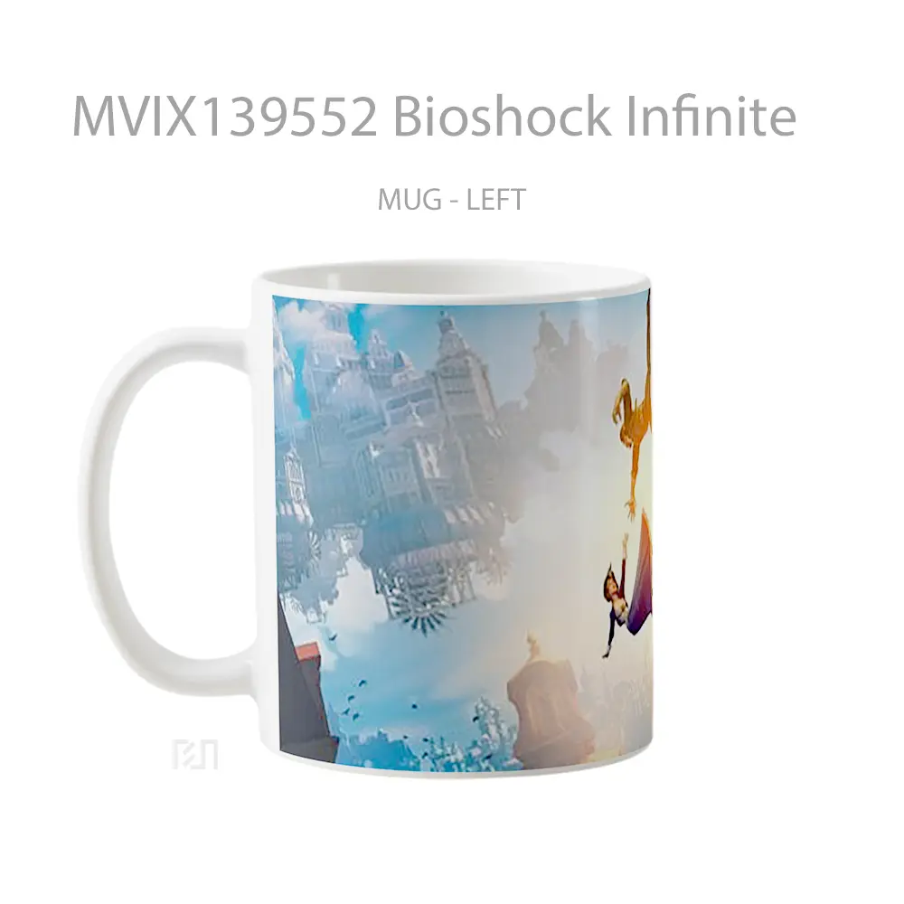Mug Bioshock Infinite Gelas Keramik Unik - All-side / Desain
