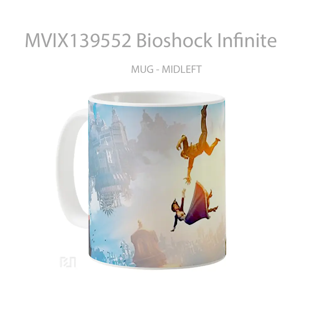Mug Bioshock Infinite Gelas Keramik Unik - All-side / Desain