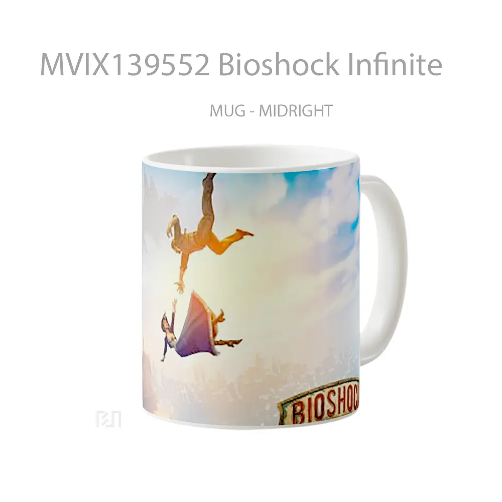 Mug Bioshock Infinite Gelas Keramik Unik - All-side / Desain
