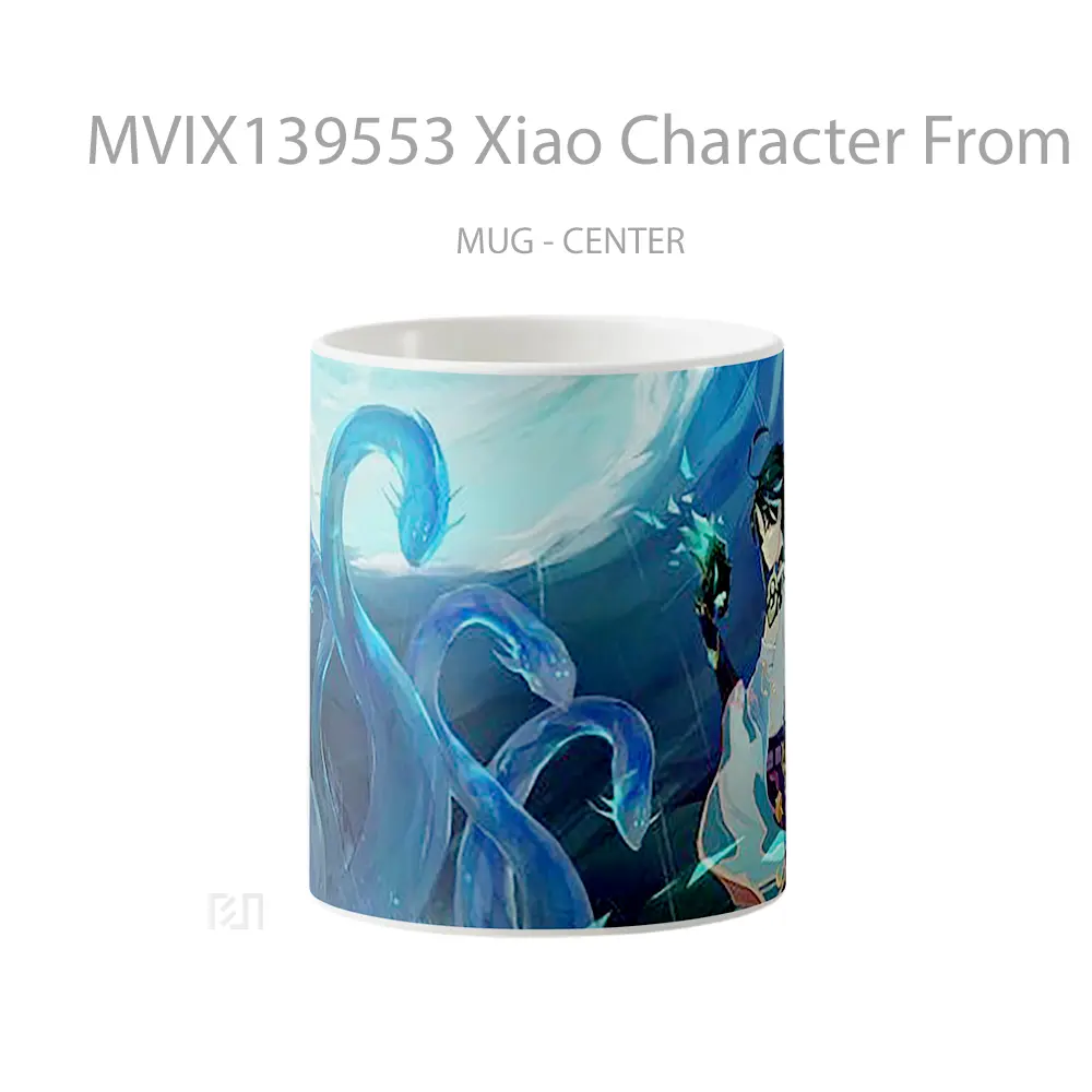 Mug Xiao Character From Genshin Impact Cangkir Gamer