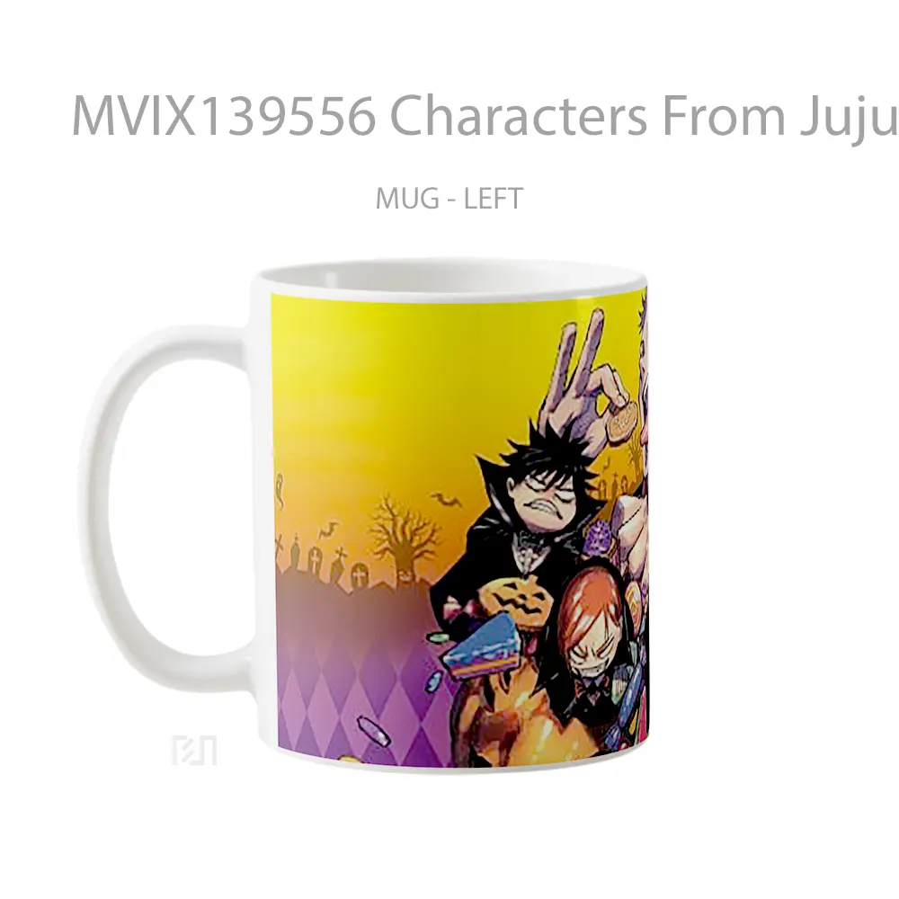 Mug Characters From Jujutsu Kaisen 2020 Gelas Keramik Unik - All-side / Desain