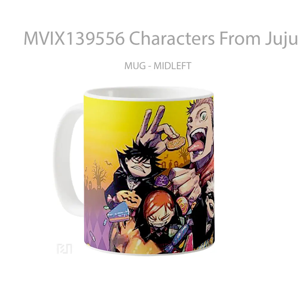 Mug Characters From Jujutsu Kaisen 2020 Gelas Keramik Unik - All-side / Desain