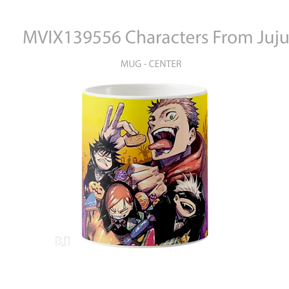 Mug Characters From Jujutsu Kaisen 2020 Gelas Keramik Unik