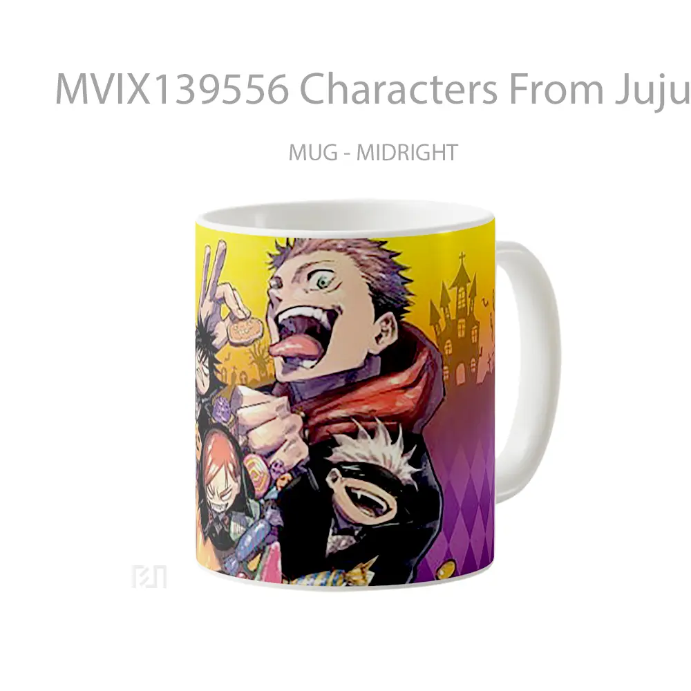 Mug Characters From Jujutsu Kaisen 2020 Gelas Keramik Unik - All-side / Desain