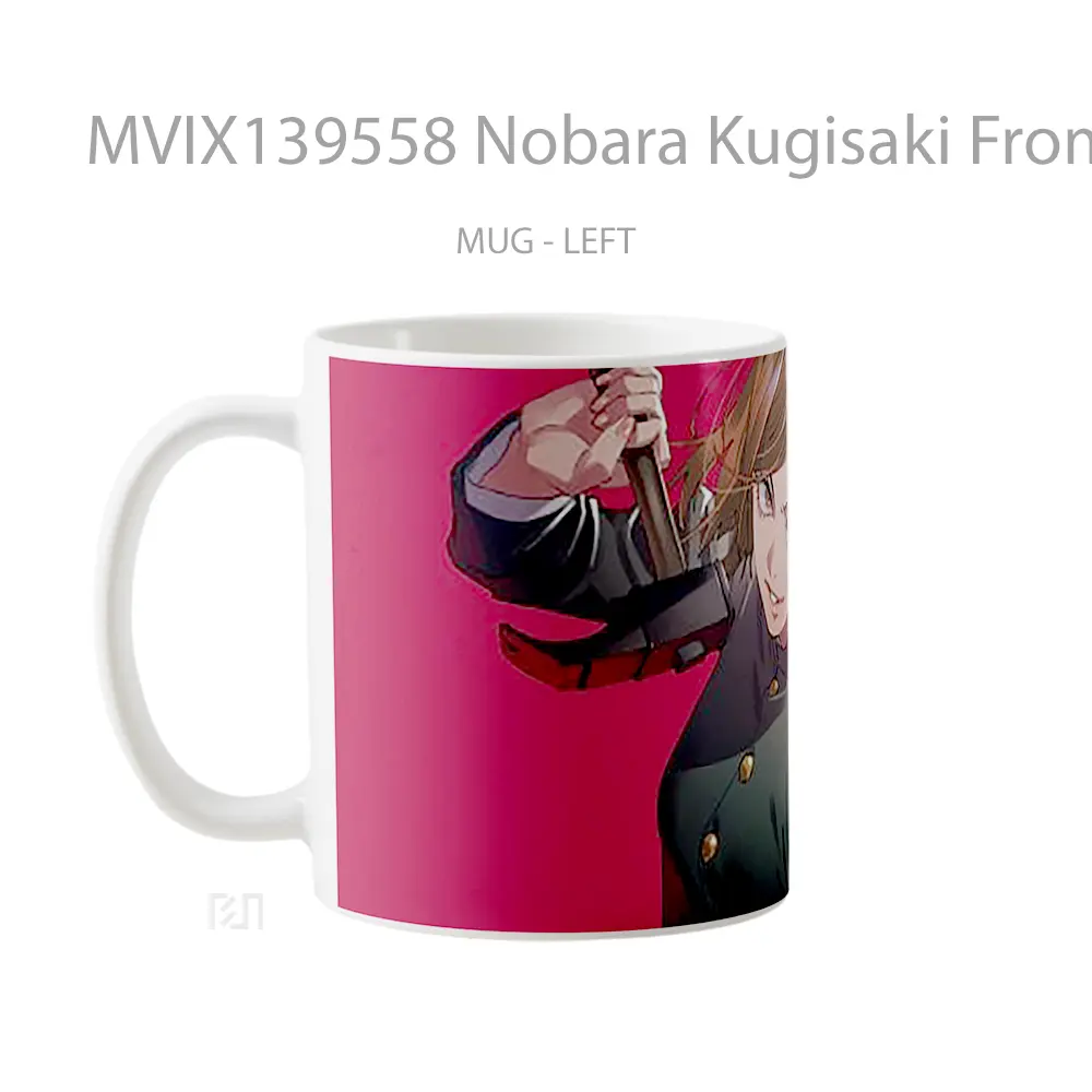 Mug Nobara Kugisaki From Jujutsu Kaisen V3 Gelas Keramik Unik - All-side / Desain