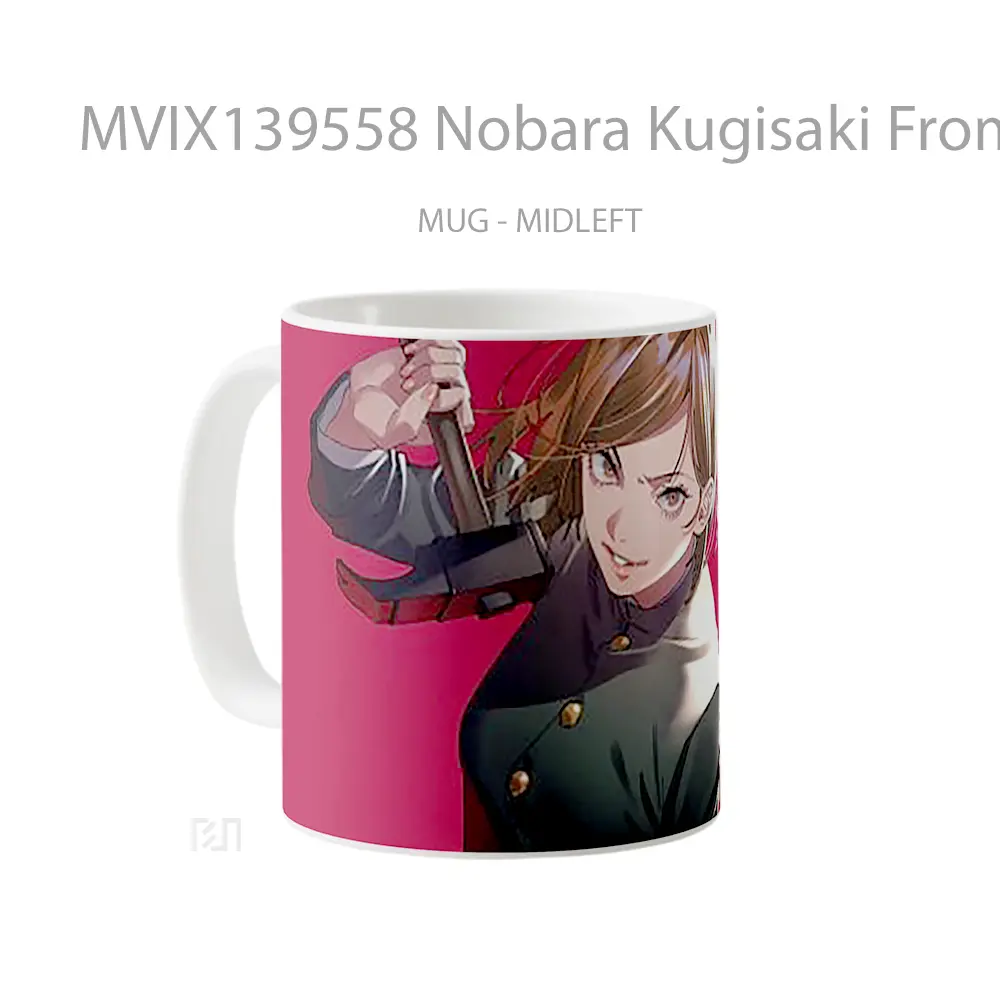 Mug Nobara Kugisaki From Jujutsu Kaisen V3 Gelas Keramik Unik - All-side / Desain