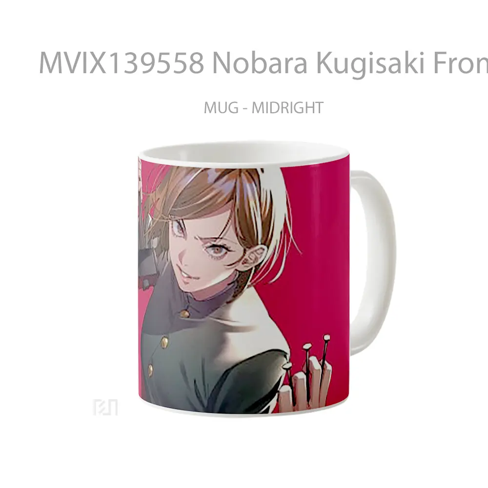 Mug Nobara Kugisaki From Jujutsu Kaisen V3 Gelas Keramik Unik - All-side / Desain