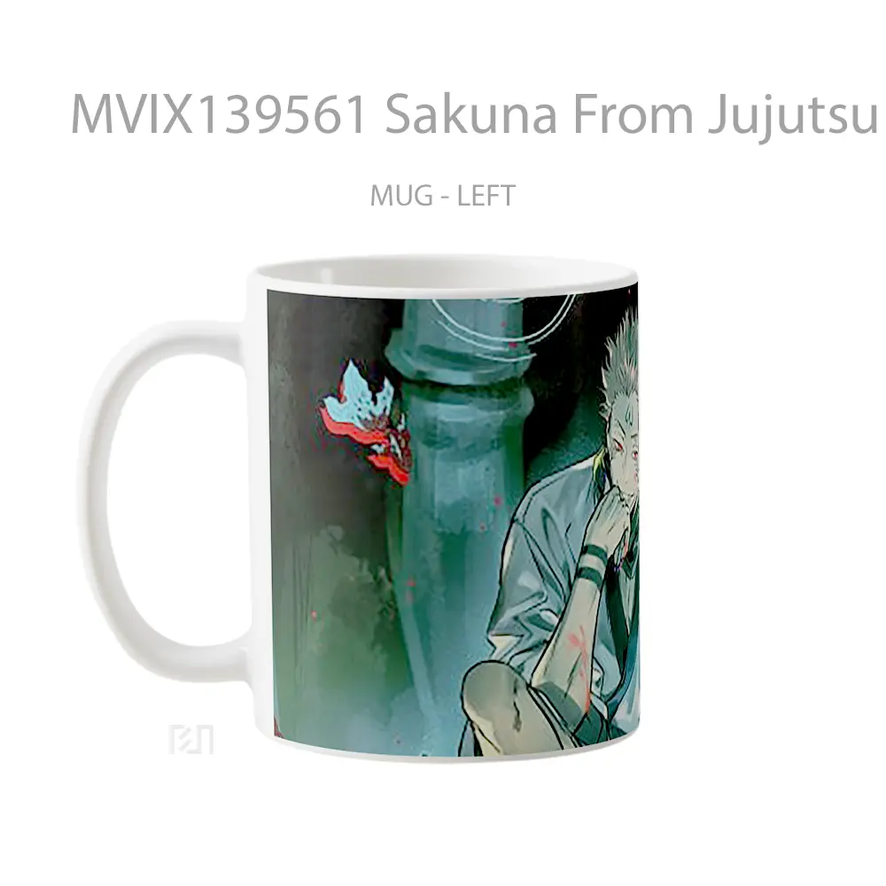 Mug Sakuna From Jujutsu Kaisen V2 Gelas Keramik Unik - All-side / Desain
