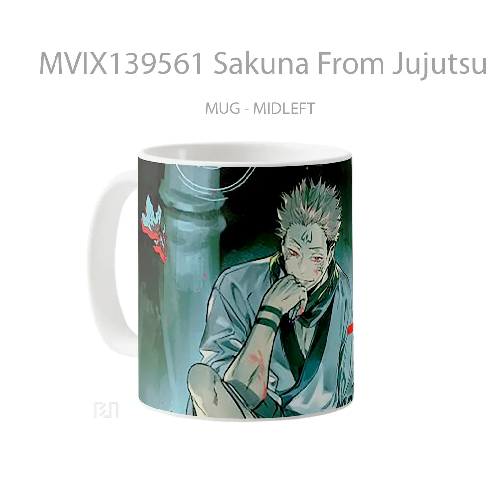 Mug Sakuna From Jujutsu Kaisen V2 Gelas Keramik Unik - All-side / Desain