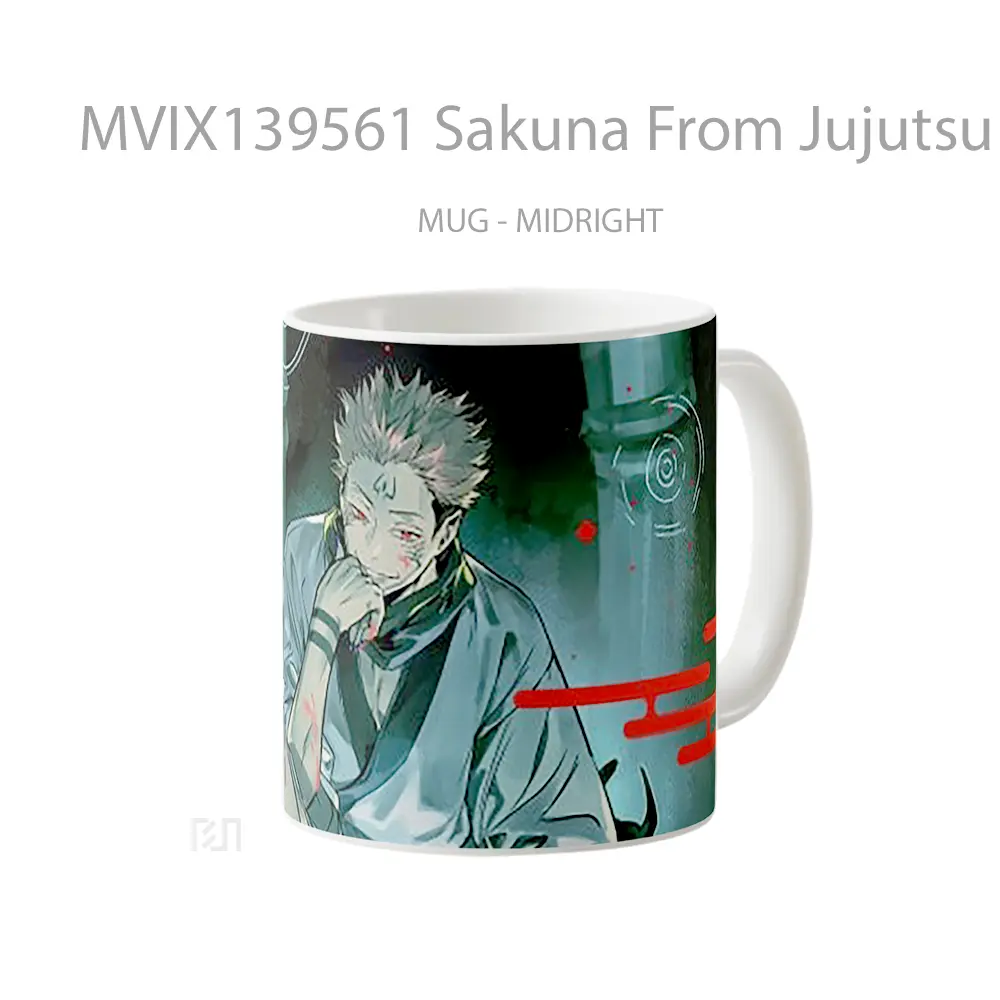 Mug Sakuna From Jujutsu Kaisen V2 Gelas Keramik Unik - All-side / Desain